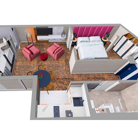 Boulevard Boutique Suites Леба Екстериор снимка